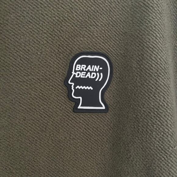 Converse x Brain Dead Collab Overdye Bananas Sweatshirt Mens Size Medium - Picture 4 of 13